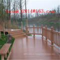 Decking de WPC al aire libre del mantenimiento bajo para la piscina